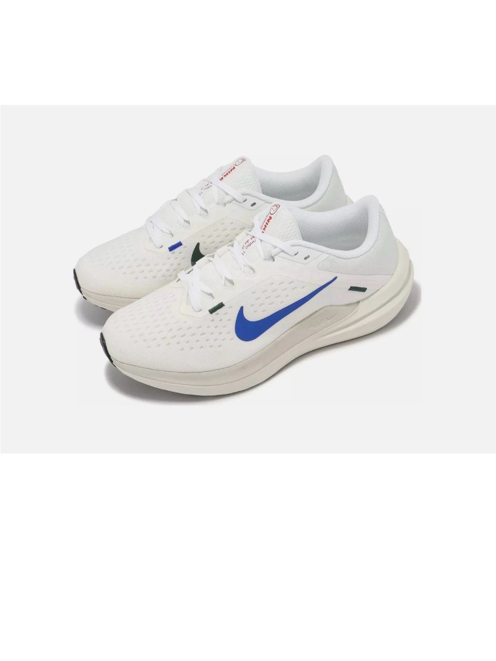 NEW Women's Nike Air Zoom Winflo 10 - Sail Blue/Green/White, Size 9, HQ1184